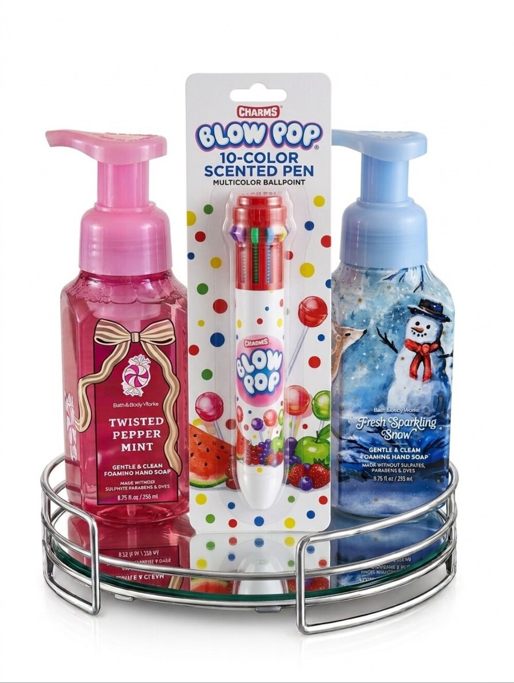 BATH & BODY WORKS BLOW POP Twisted Peppermint Fresh Sparkling Snow